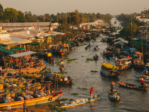 chợ nổi Miền Tây_ du lịch Lion Trip