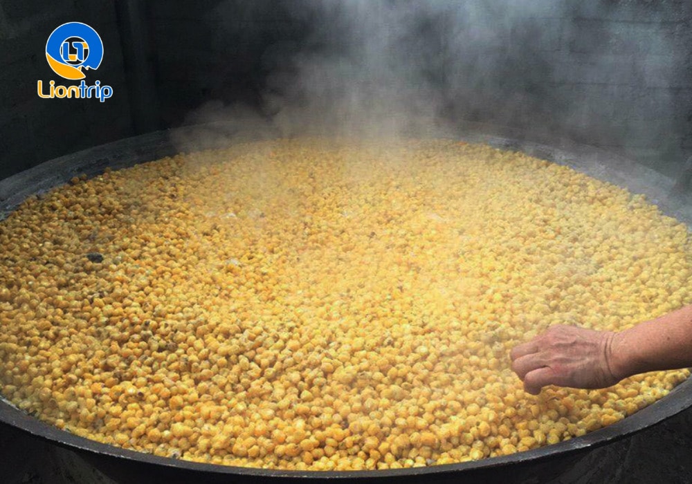 Quy trình sản xuất rượu ngô