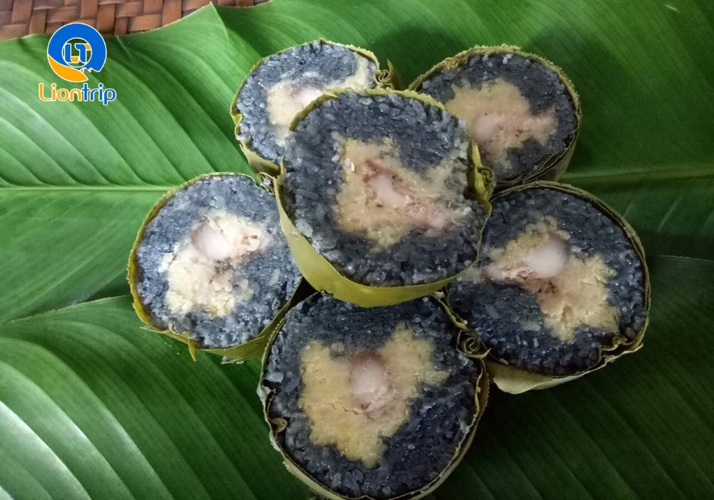Bánh chưng đen Bánh chưng đen
